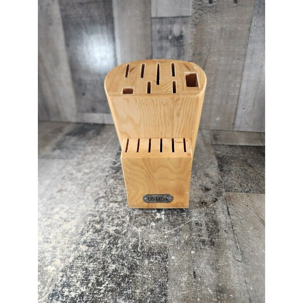 Oneida 12 Knife Block-  Slot